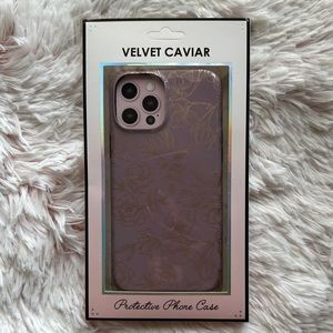 Velvet Caviar Dusty Rose Gold Chrome iPhone 12 Pro Max MagSafe Case